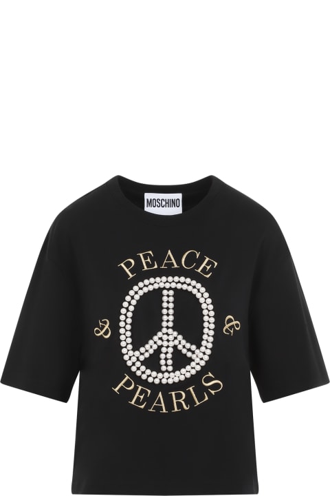 Moschino for Kids Moschino Cotton T-shirt