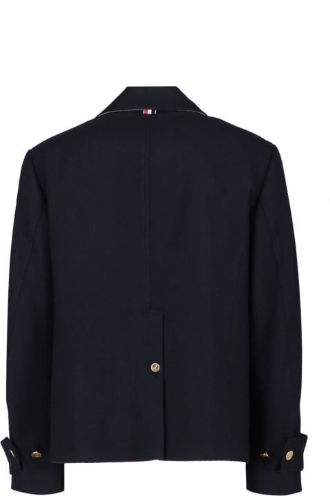 Thom Browne Coats & Jackets for Men Thom Browne Double-breasted Coat