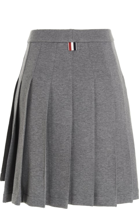 Pleated Miniskirt