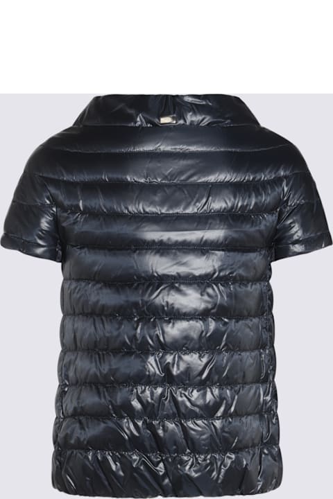 Herno Coats & Jackets for Women Herno Dark Blue Down Jacket