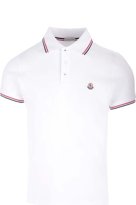 Moncler Topwear for Men Moncler Cotton Piquet Polo