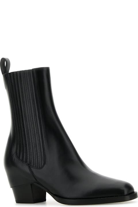 أحذية برقبة لـ السيدات Fendi Bootie Vitello