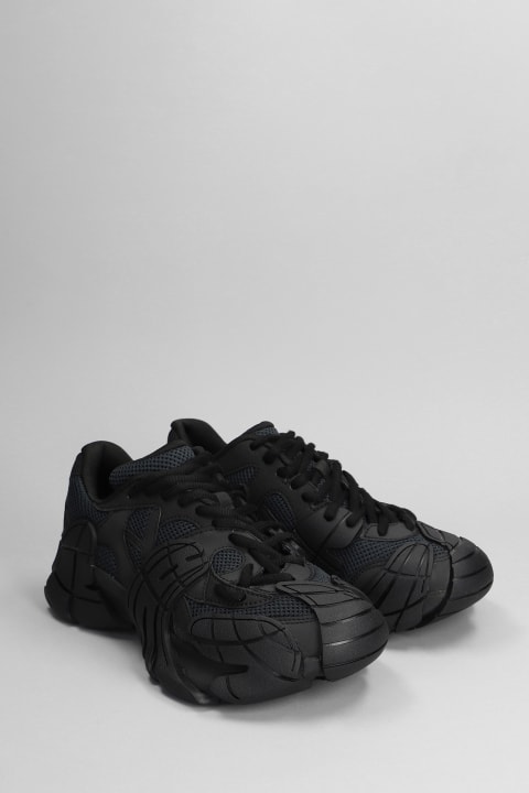 Camper Shoes for Men Camper Tormenta Sneakers In Black Synthetic Fibers
