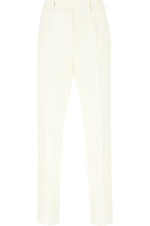 Zegna for Women Zegna Cream Wool Pants