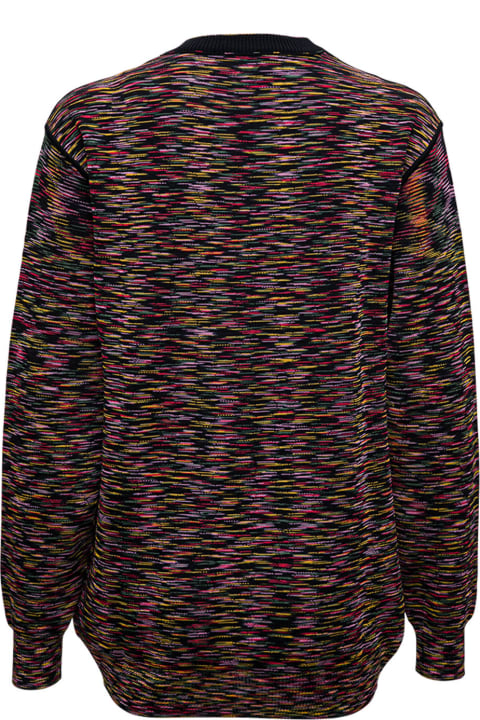 Multicolor Wool Blend Sweater M Missoni