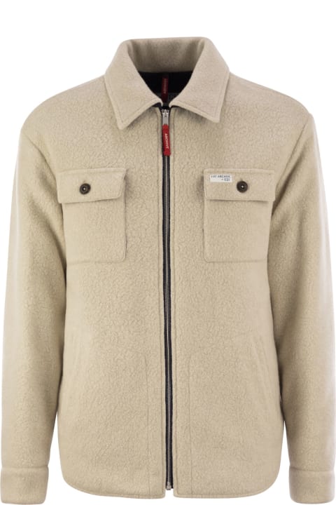 Homeware Fay Sand Wool Blend Jacket