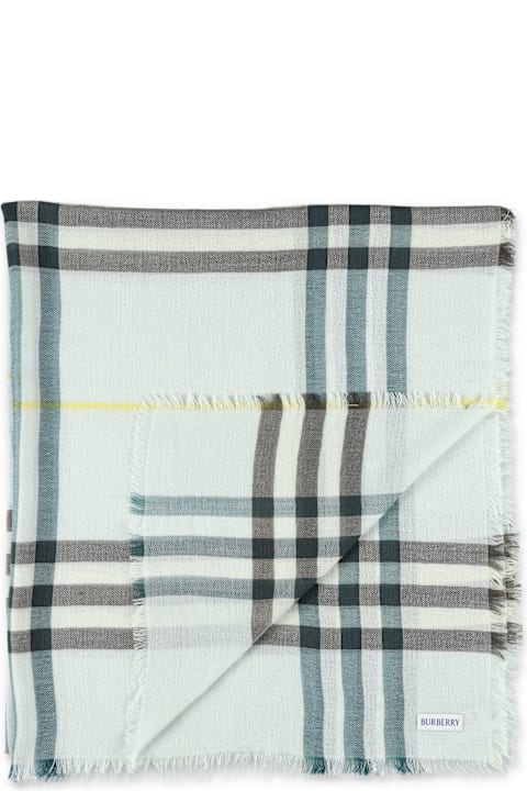 Homeware Burberry London Check Wool Scarf