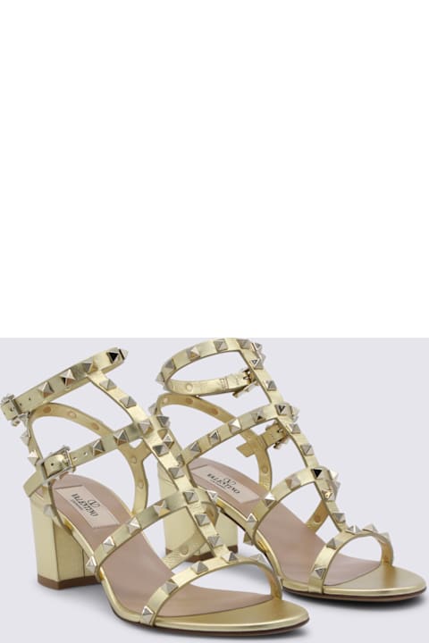 Valentino Garavani Gold Sandal