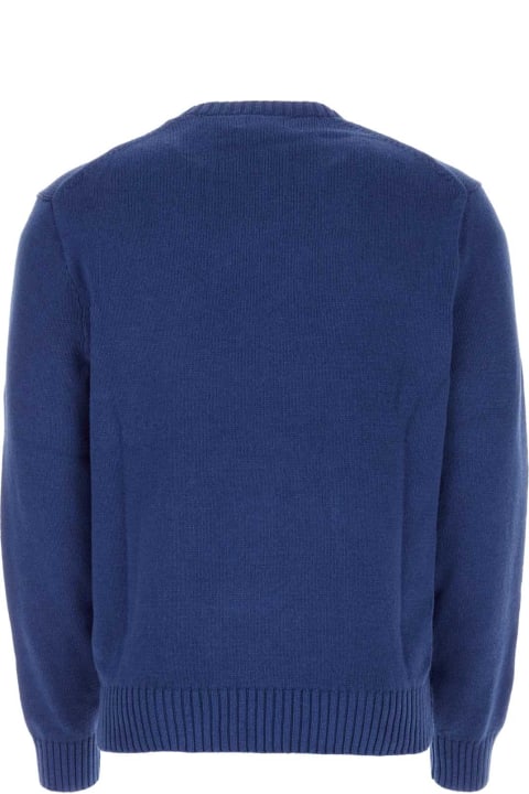 Fashion for Men Polo Ralph Lauren Blue Cotton Sweater