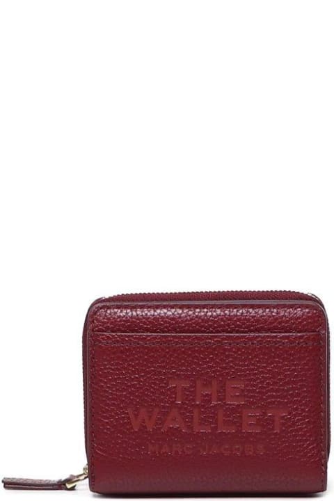 Marc Jacobs for Women Marc Jacobs Logo Printed Zipped Mini Compact Wallet