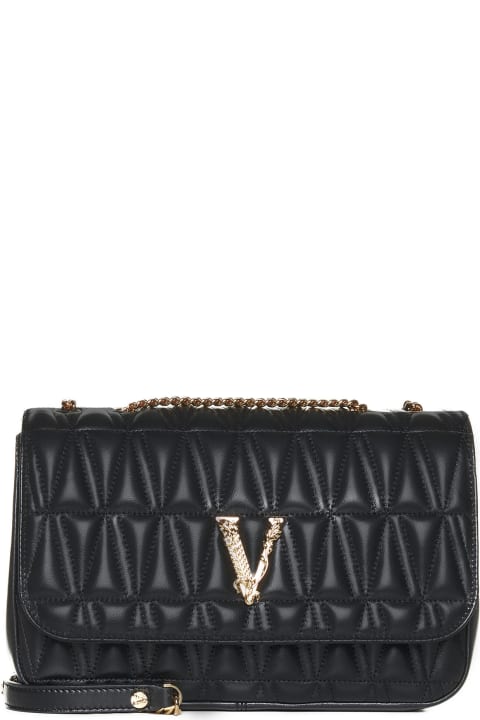 Versace Women Versace Quilted Nappa Crossbody Bag