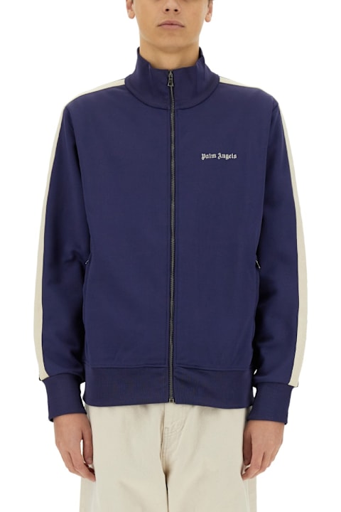Palm Angels Coats & Jackets for Men Palm Angels Zip Sweatshirt.