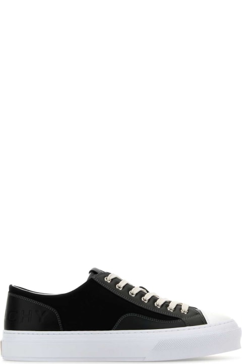 Givenchy لـ Men Givenchy Multicolor Nylon And Leather City Sneakers