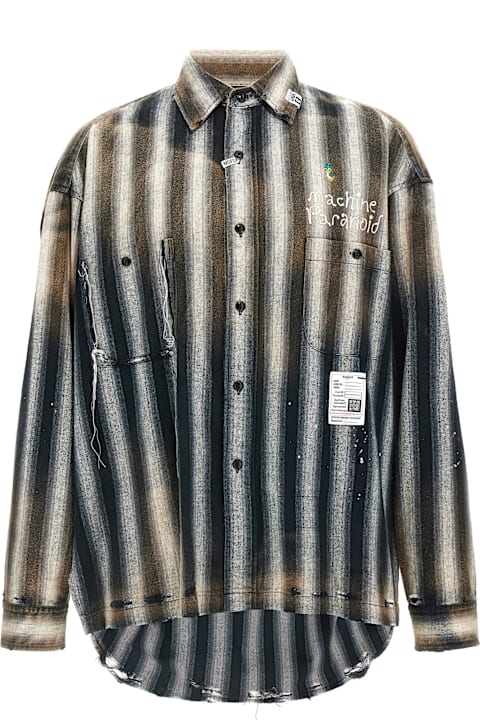 Mihara Yasuhiro لـ Men Mihara Yasuhiro Vintage Striped Shirt