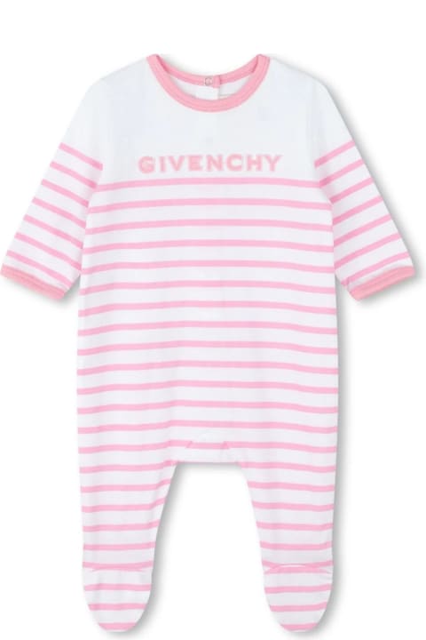 Bodysuits & Sets for Baby Boys Givenchy Givenchy Kids Dresses Pink