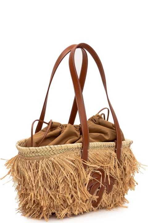 Palm Rafia Basket Bag