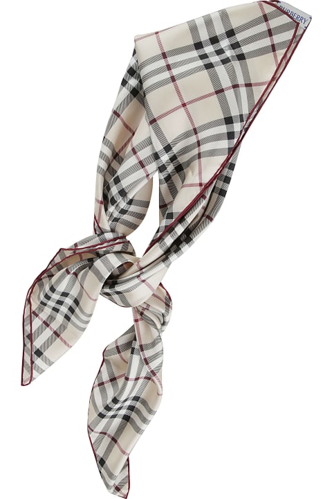 Homeware Burberry Printed Square Scarf
