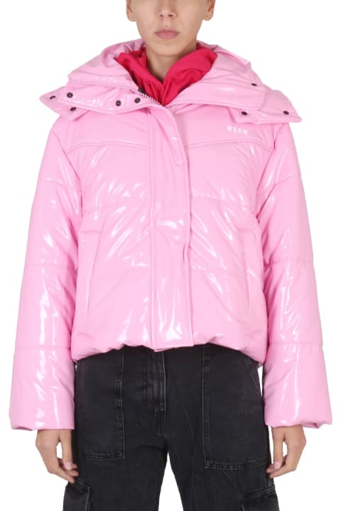 MSGM Coats & Jackets for Women MSGM Down Jacket With Hood