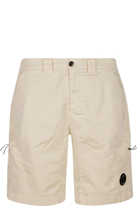 C.P. Company Pants for Men C.P. Company Satin Stretch Cargo Shorts