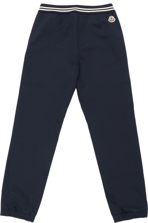 Moncler for Boys Moncler Blue Trousers