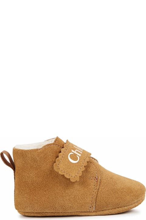 Shoes for Baby Boys Chloé Stivale Con Logo