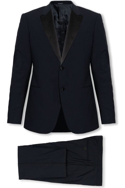 Emporio Armani for Men Emporio Armani Peak-lapels Single-breasted Suit