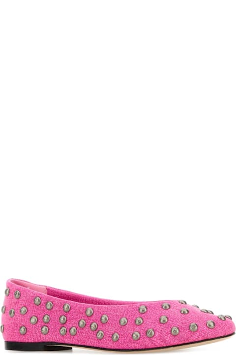 Gimaguas Fuchsia Canvas Ballerinas