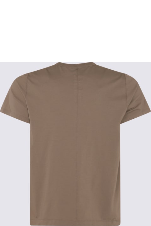 Clothing Sale for Men Rick Owens Brown Cotton T-shirt