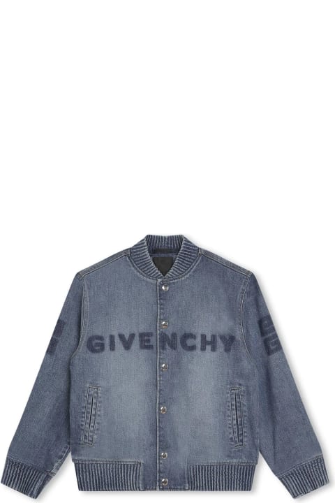 Givenchy Sale for Kids Givenchy Givenchy Kids Coats Blue