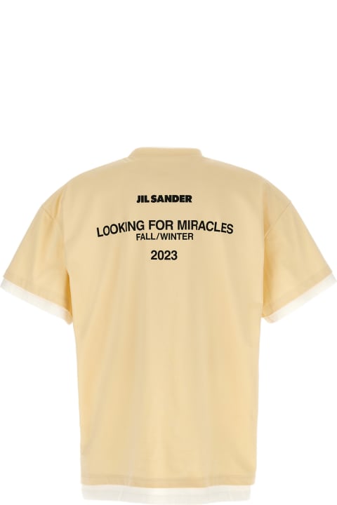 Jil Sander Topwear for Men Jil Sander 'looking For Miracles' T-shirt