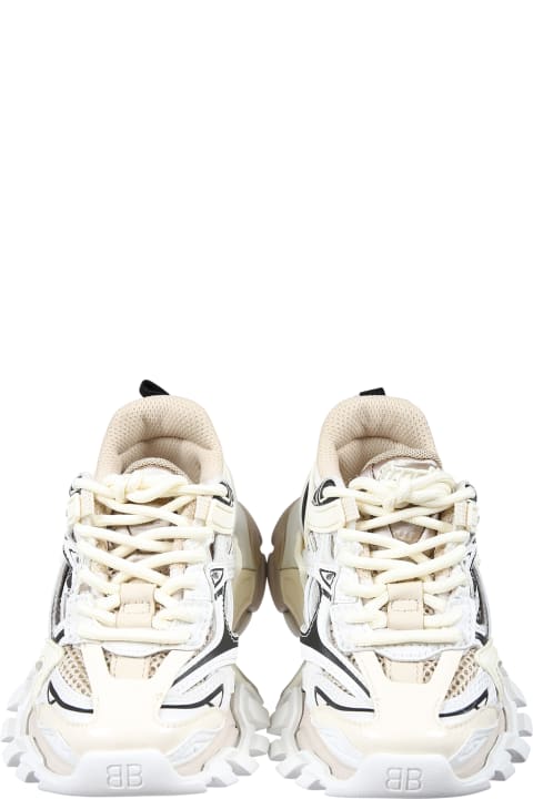 Beige Track.2 Low Sneakers For Kids