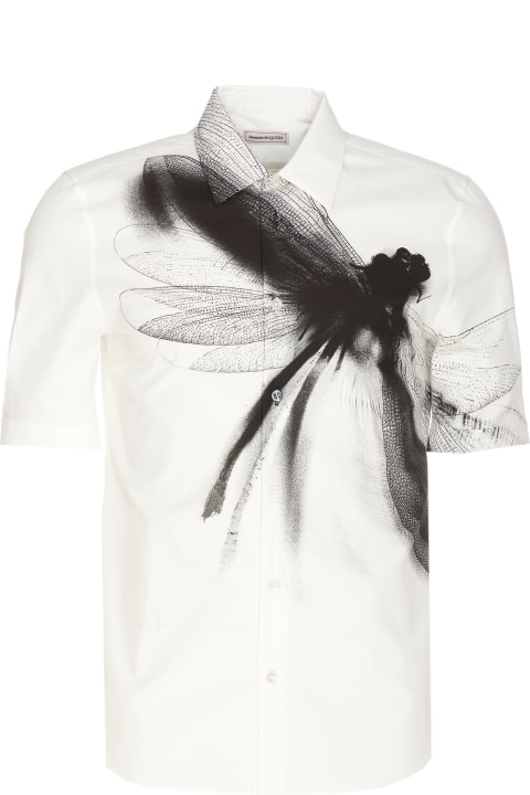 Alexander McQueen Shirts for Men Alexander McQueen Dragonfly Shirt