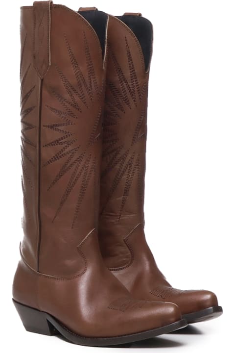 Golden Goose Boots for Women Golden Goose Wish Star Texan Boots