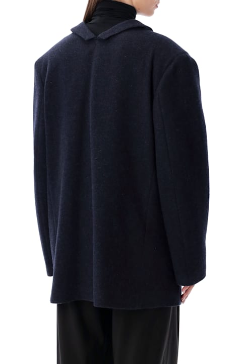 Homeware Prada Prada Shetland Wool Jacket With Jewel Buttons