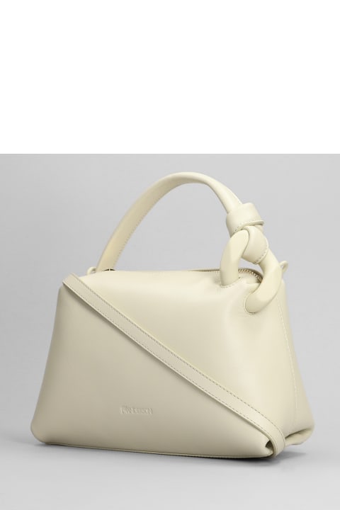 Fashion for Women J.W. Anderson Corner Hand Bag In Beige Leather