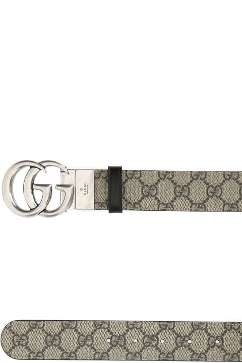 Accessories for Men Gucci Gg Supreme Fabric Belt
