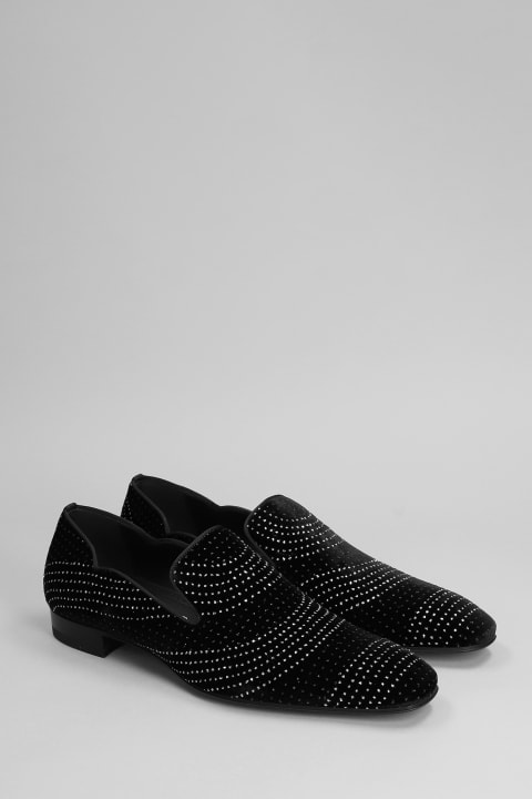 Loafers & Boat Shoes for Men Christian Louboutin Loafers In Black Velvet