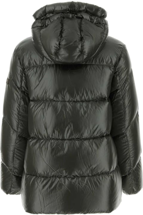 TATRAS Coats & Jackets for Women TATRAS Olive Green Nylon Down Jacket