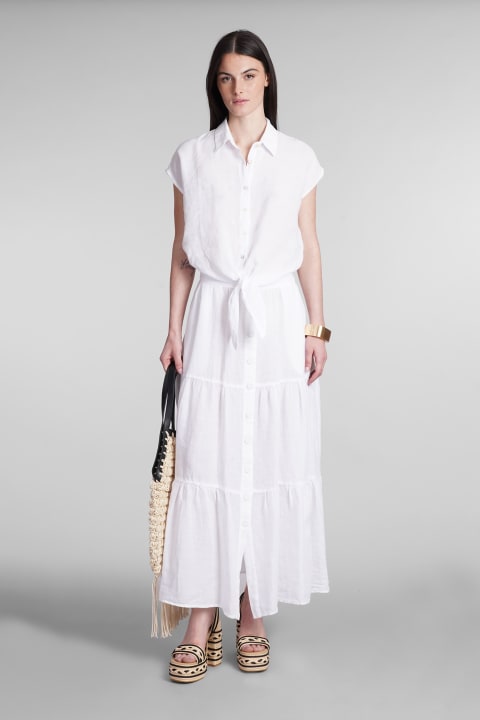 120% Lino Topwear for Women 120% Lino Shirt In White Linen