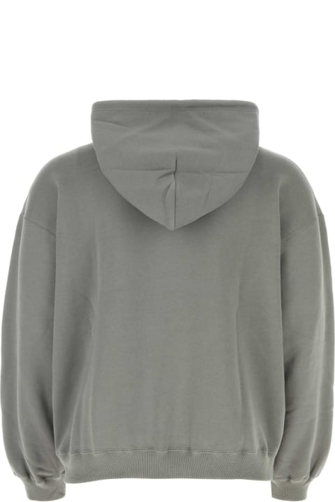Yohji Yamamoto Fleeces & Tracksuits for Men Yohji Yamamoto Grey Cotton Yohji Yamamoto X Neighborhood Sweatshirt