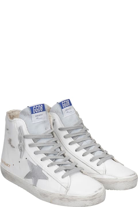 Francy  Sneakers In White Leather