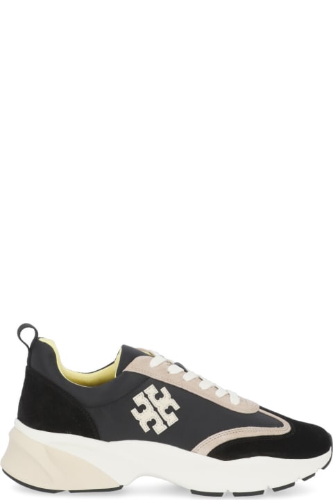 Tory Burch for Women Tory Burch Good Luck Leather Sneakers