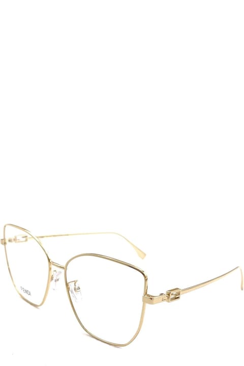 Fendi Eyewear Eyewear for Women Fendi Eyewear Butterfly Frame Glasses