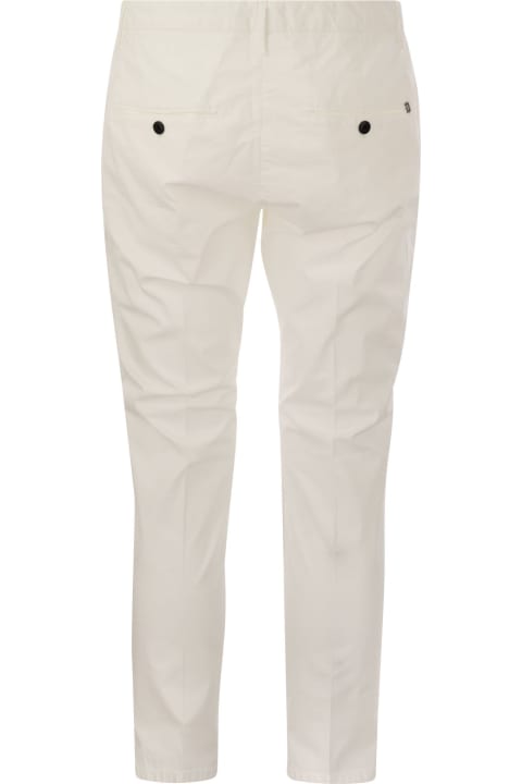Dondup for Men Dondup Alfredo - Slim-fit Cotton Trousers
