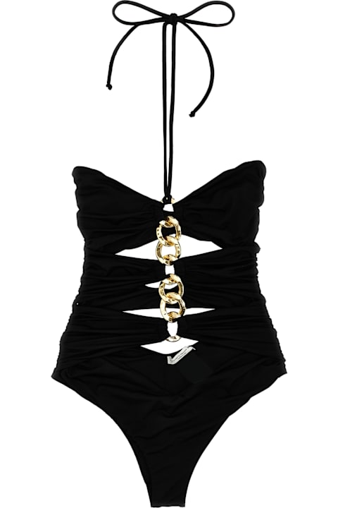 أدوات منزلية Elisabetta Franchi Chain One-piece Swimsuit