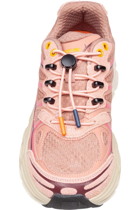 Barracuda لـ Kids Barracuda Round-one Fabric And Suede Sneakers, Pink