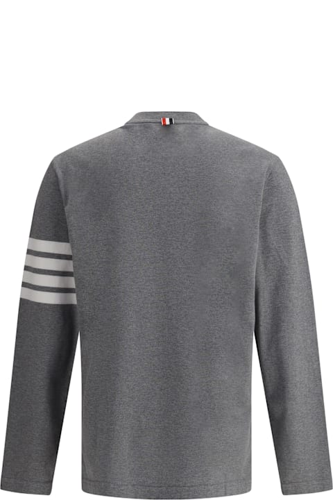 Thom Browne for Homeware Thom Browne Long Sleeve Jersey With Iconic Bands