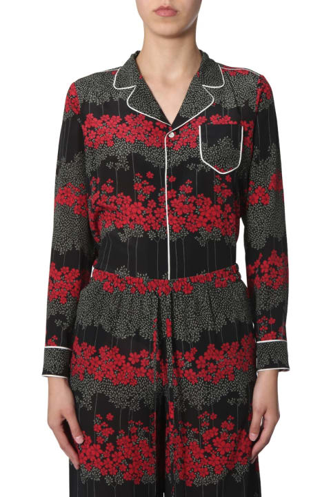 RED Valentino Topwear for Women RED Valentino Shirt With Dreaming Peony Print