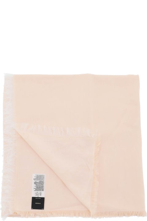 Pinko Scarves & Wraps for Women Pinko Monogram Cotton Stole