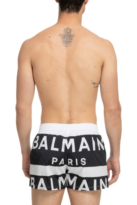 Balmain Swimwear for Men Balmain Swim Shorts